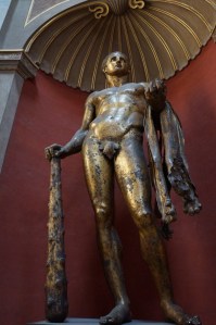 bronze statue